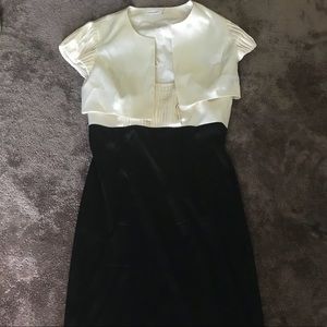 Calvin Klein cocktail Dress top and Bottom